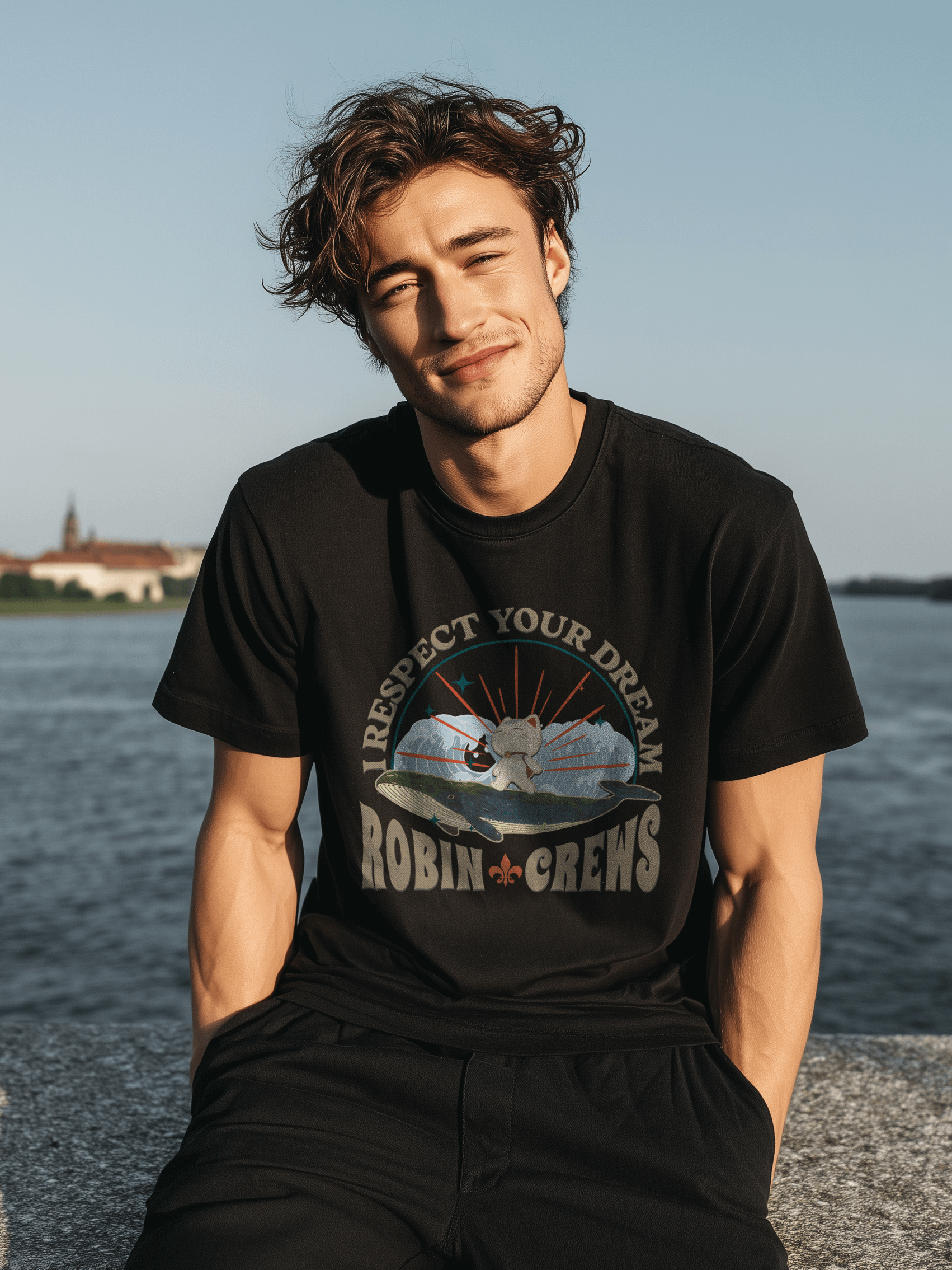 I Respect Your Dream Whale Cat T Shirt product image (2)