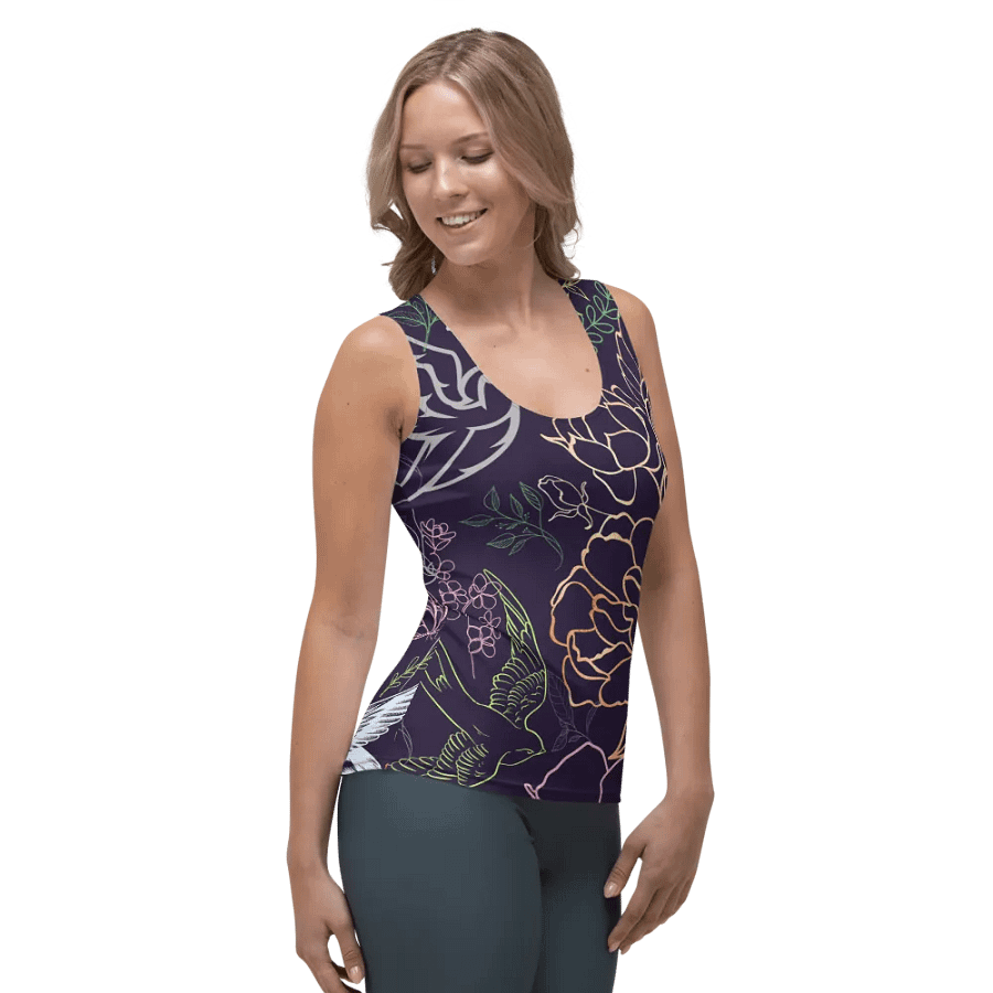 Botanical Sanctuary Tank Top product image (8)