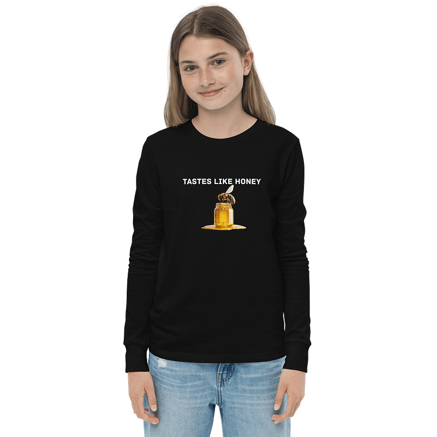 Tastes Like Honey Youth Long Sleeve T-Shirt product image (9)