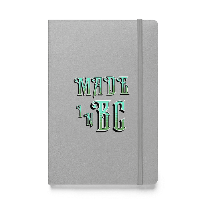 Made In BC British Colombia Gradient Hardcover Notebook product image (1)