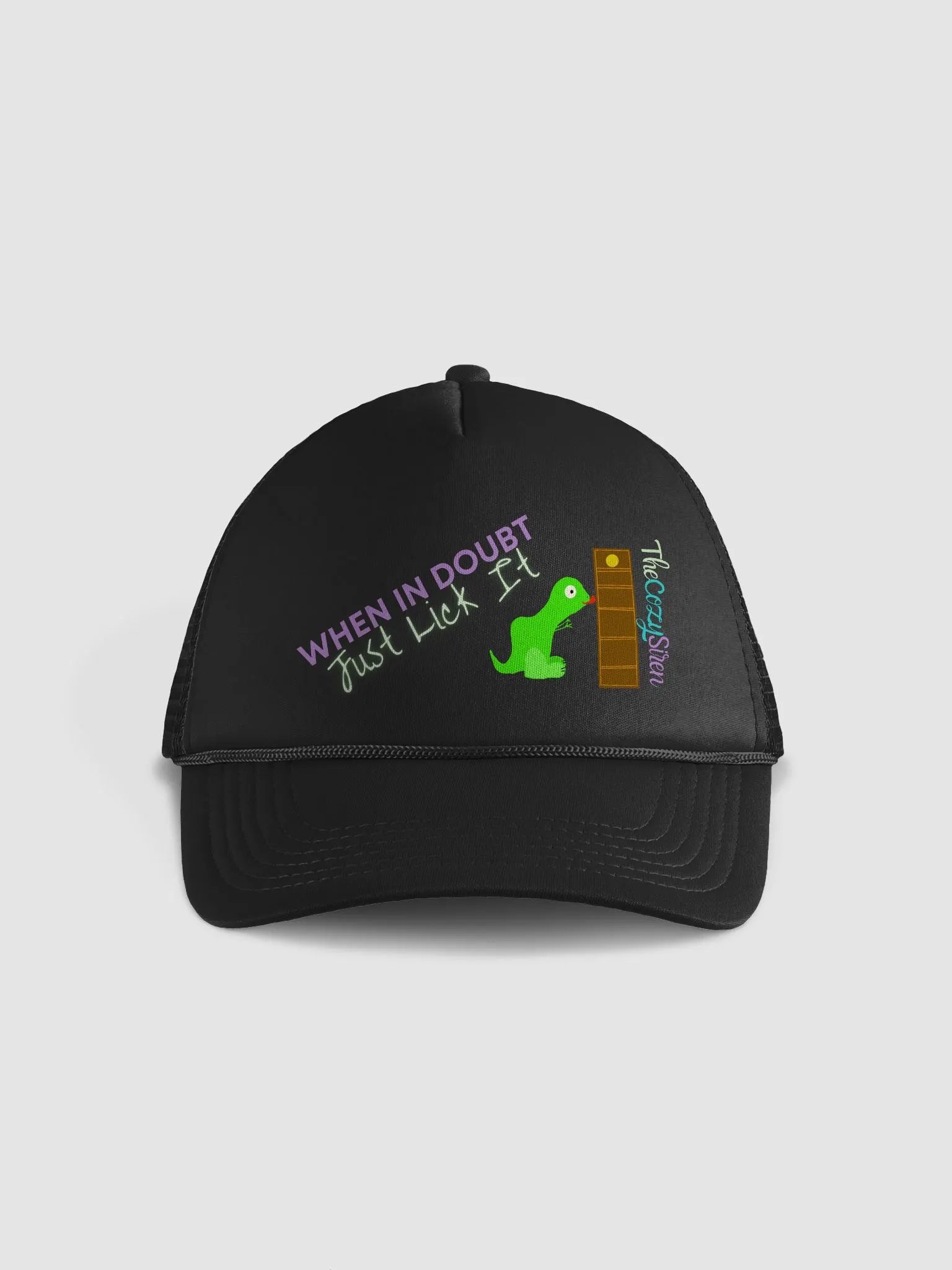 Just Lick It Dinosaur Foam Trucker Hat product image (1)