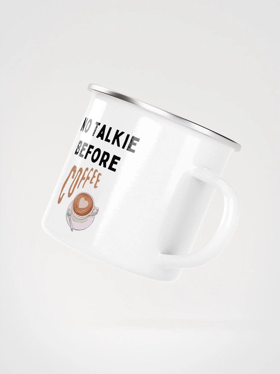 No Talkie Before Coffee Mug product image (3)