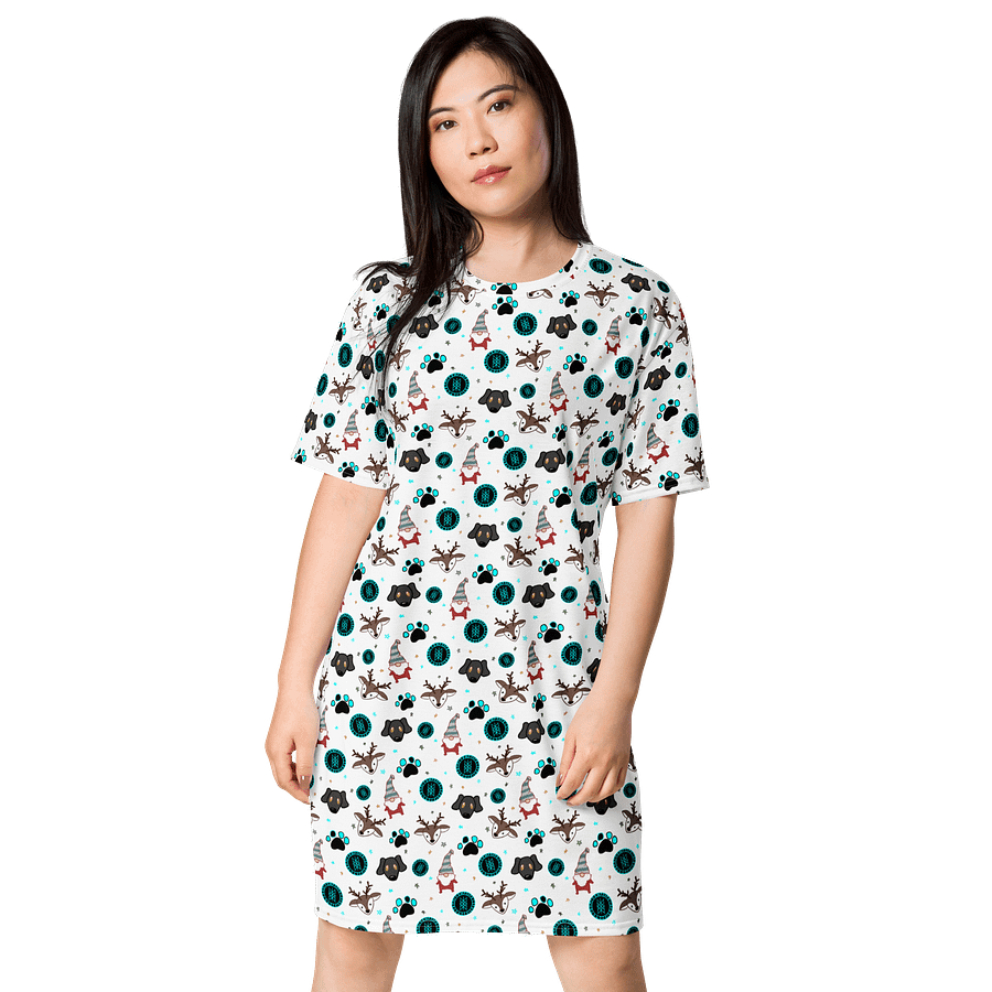Web of Wyrd Christmas T-Shirt Dress product image (3)