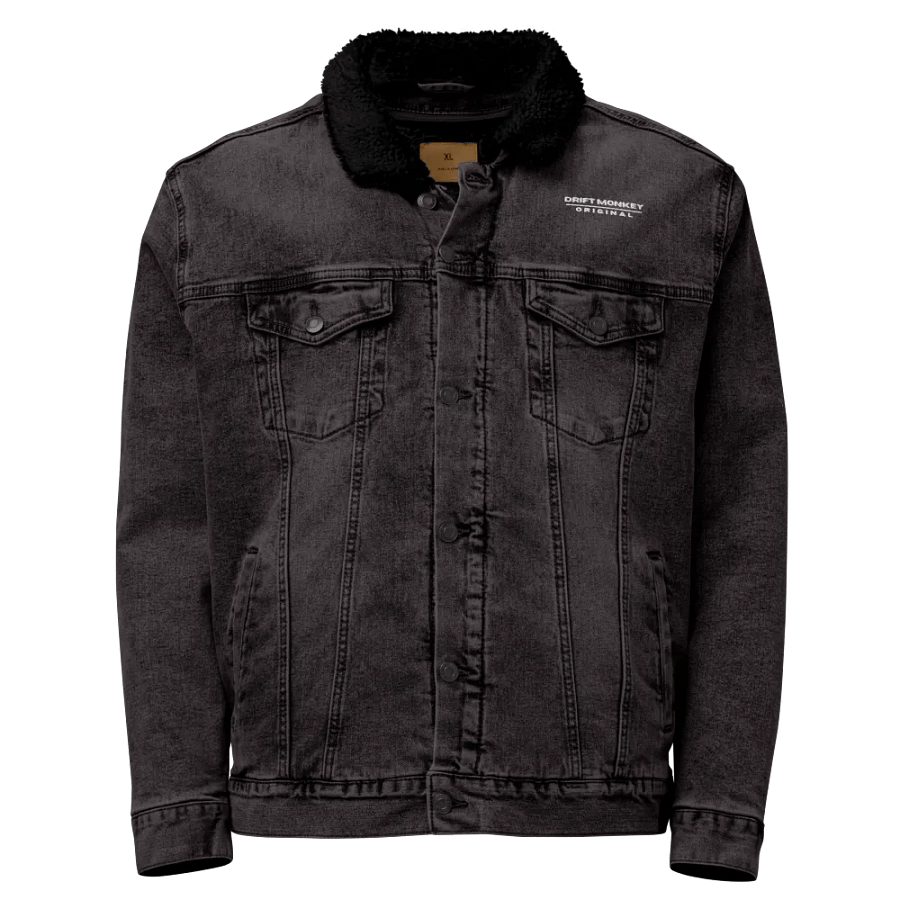 Drift Monkey Denim Jacket Fur Collar product image (1)
