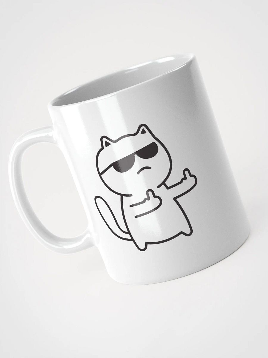 Sassy Cat Middle Finger Mug product image (5)