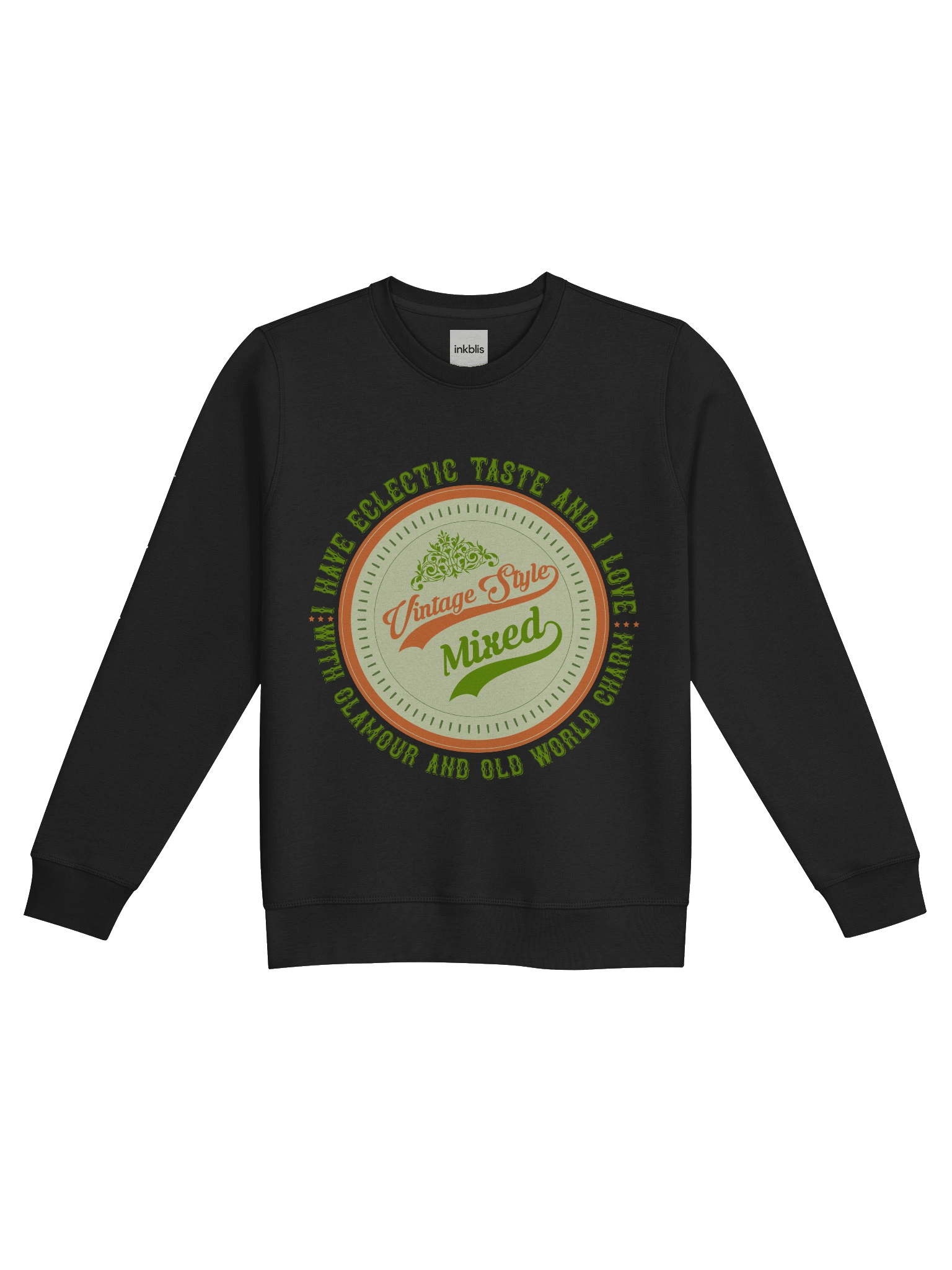 “Vintage Style Mixed” Retro Aesthetic Sweatshirt product image (1)