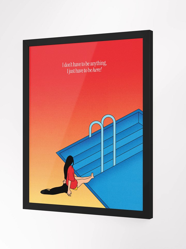 Be Here (Framed) product image (2)