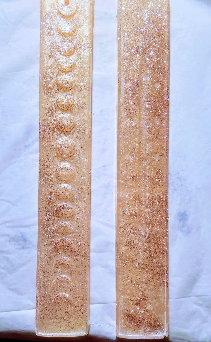 Champagne Gold Epoxy Resin Incense Holders product image (1)