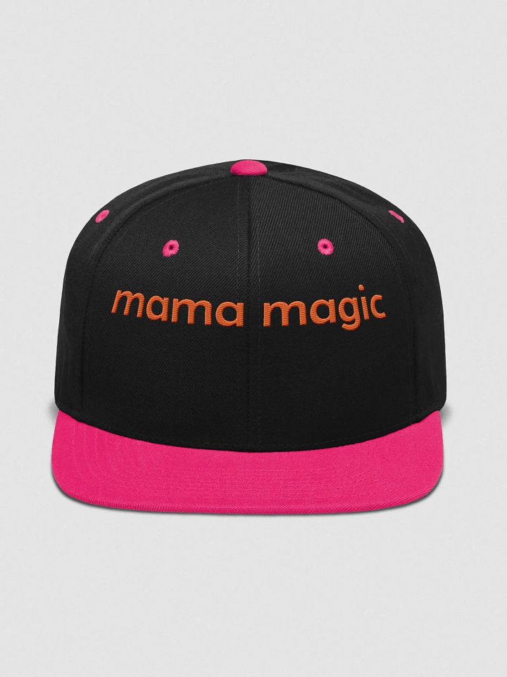 Mama Magic Yupoong Wool Snapback Cap product image (1)