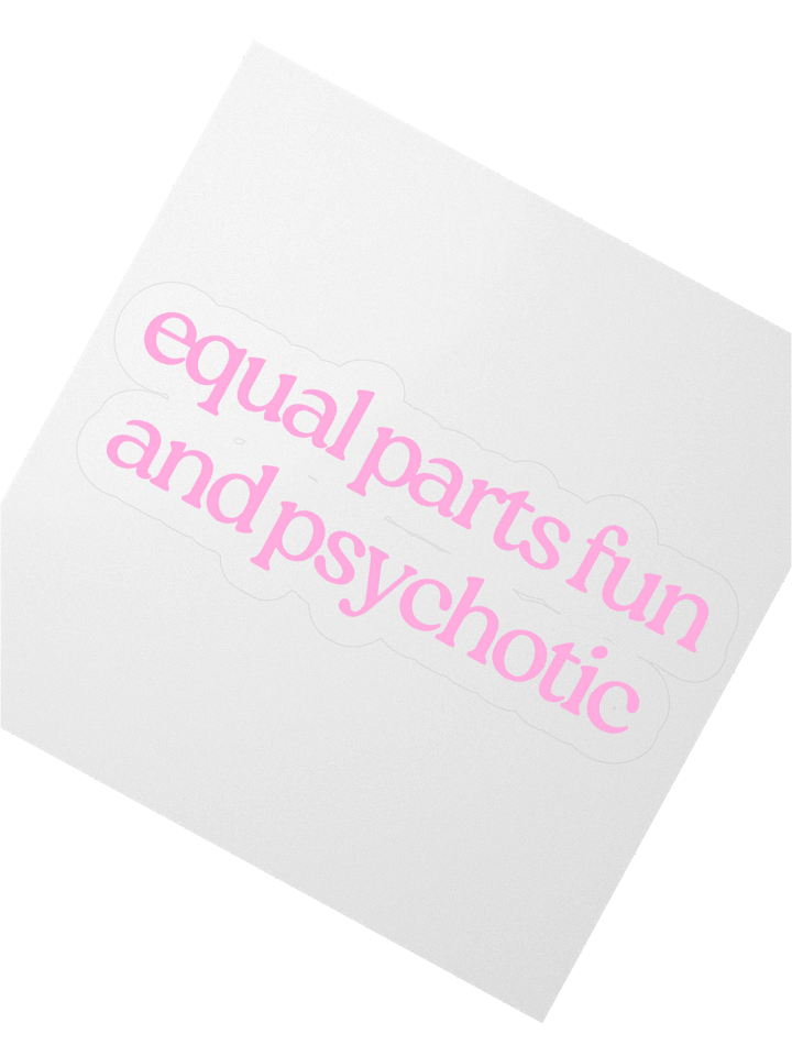 Psychotic Sticker product image (2)