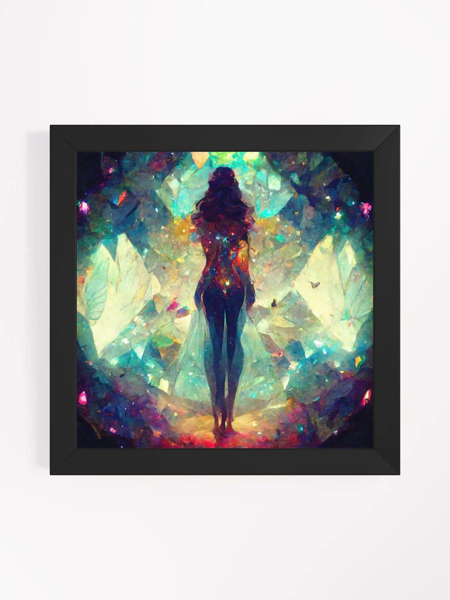 Vibrant Ayous Wood Framed Matte Poster product image (5)