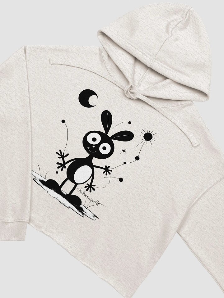 Bella+Canvas Fleece Crop Hoodie product image (1)