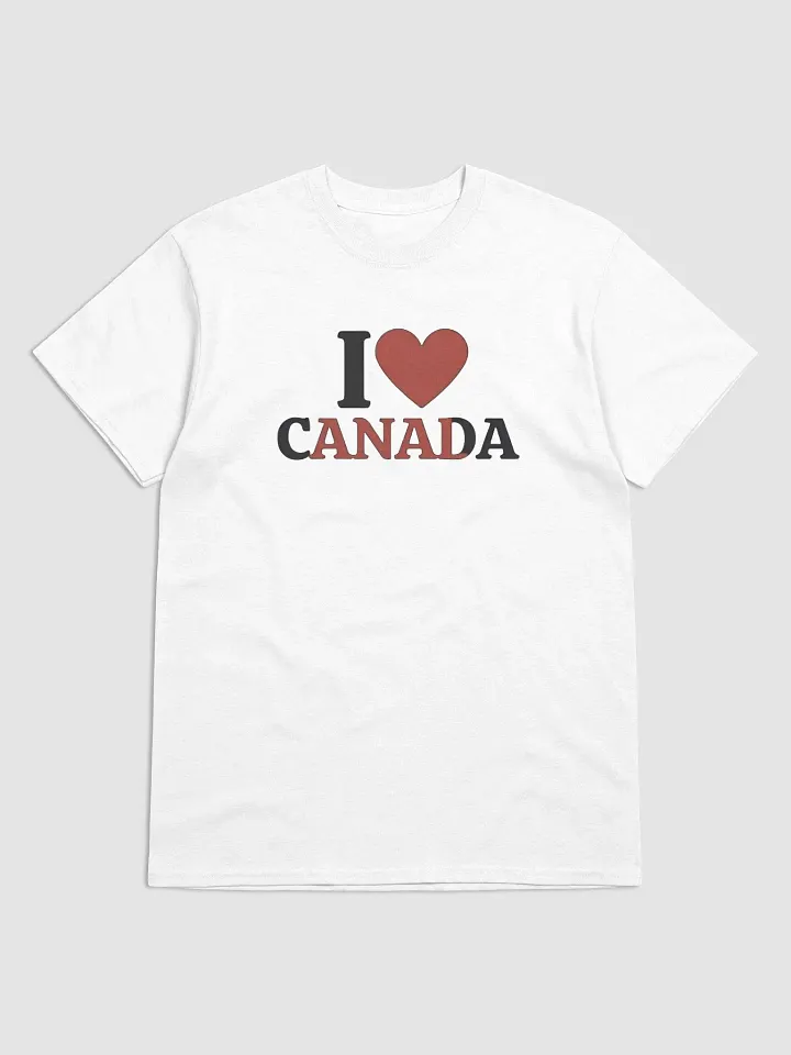 "I Love Canada T-shirt – Perfect for Proud Canadians" product image (1)