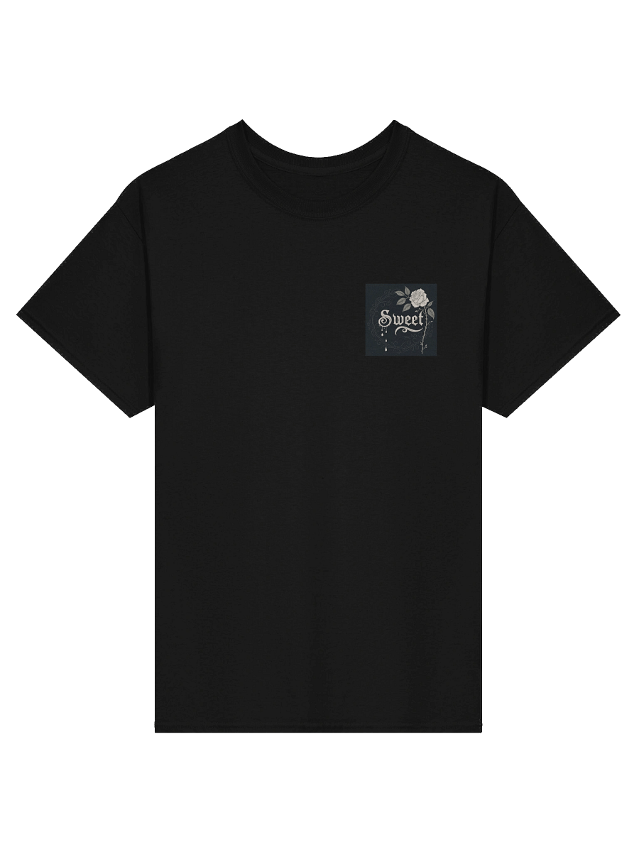 Rose Swirls Monochrome Tee product image (1)
