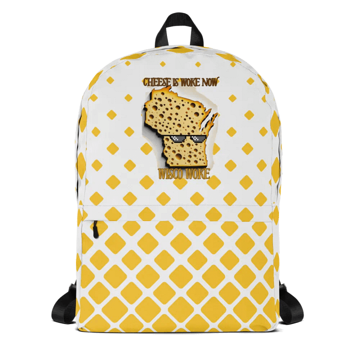 SC Win, Cheese is Woke Now, Backpack product image (1)