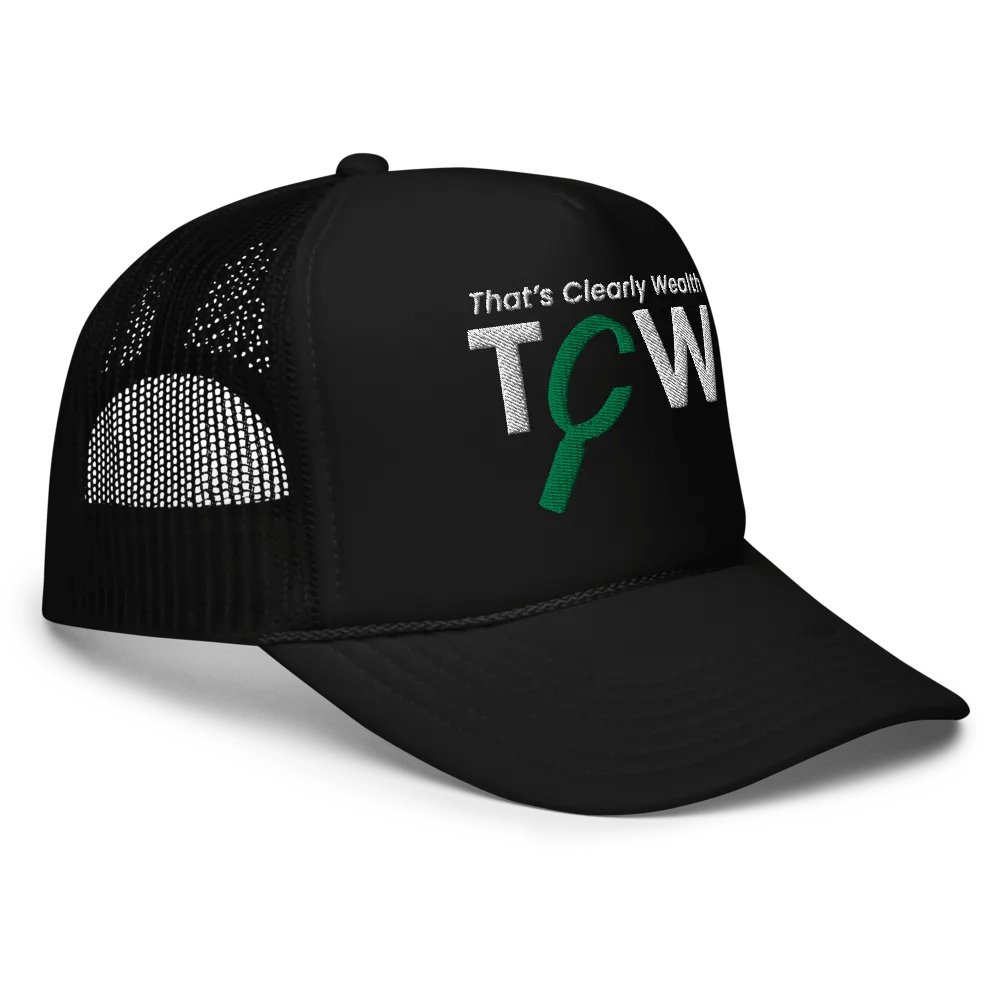 That's Clearly Wealth Trucker Hat product image (3)