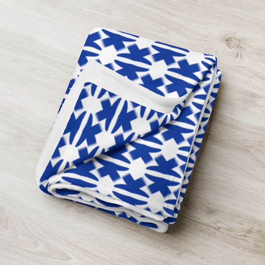 Geometric Harmony Throw Blanket product image (7)