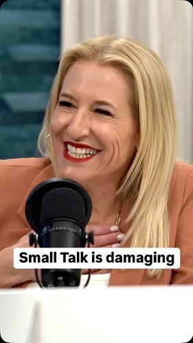 The small talk and forced interactions are DAMAGING.