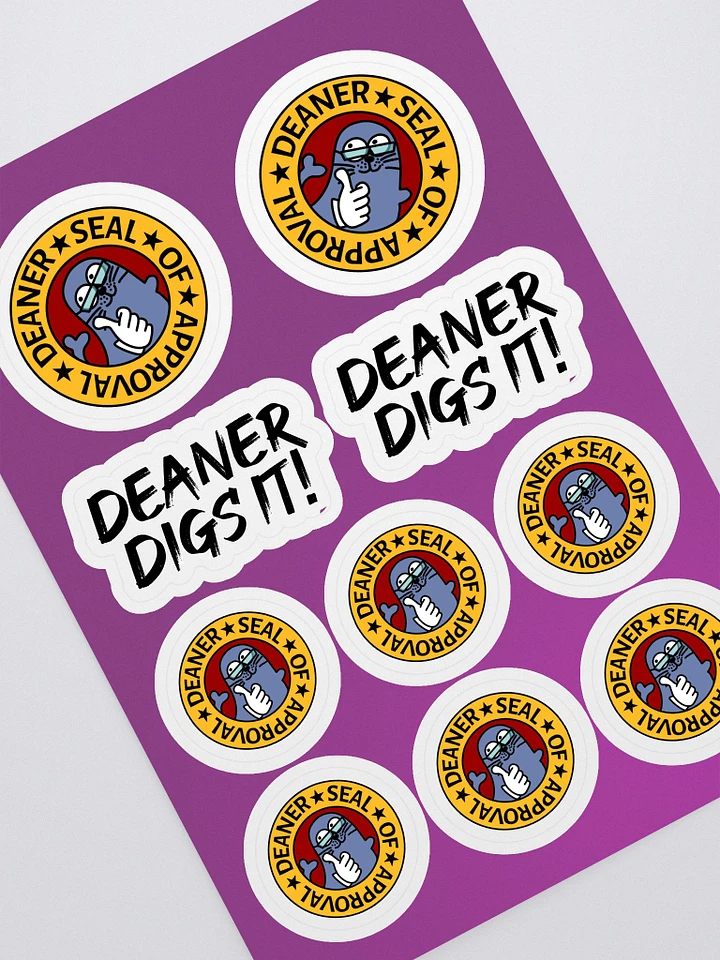 Deaner Seal of Approval Sticker Sheet product image (1)