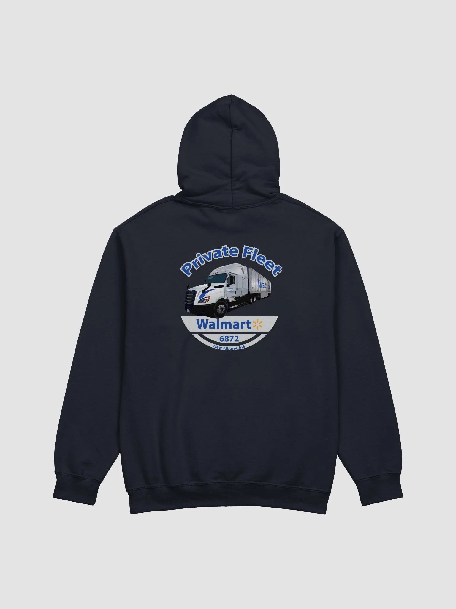 6872 New Albany Walmart Private Fleet hoodie product image (1)