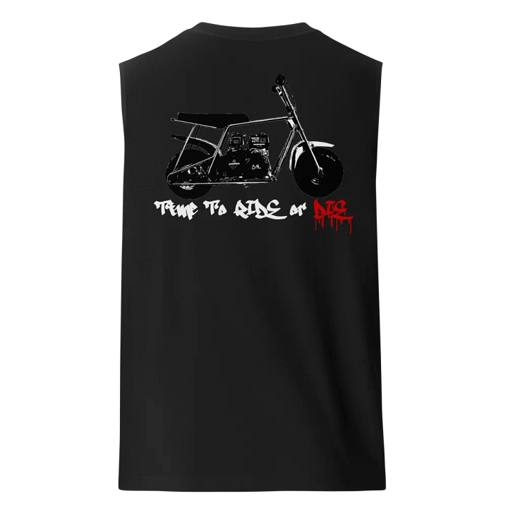 Retro Mini Bike Muscle Tank product image (1)
