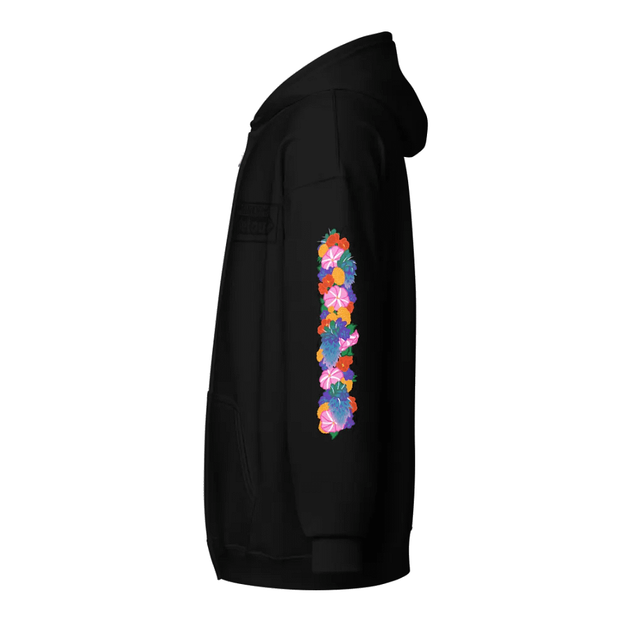Life and Death Flowers Zip Up product image (3)