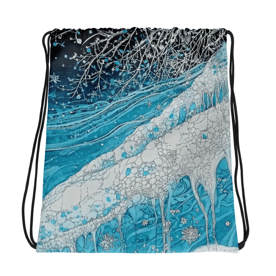 Winter Frost, Drawstring Bag product image (3)