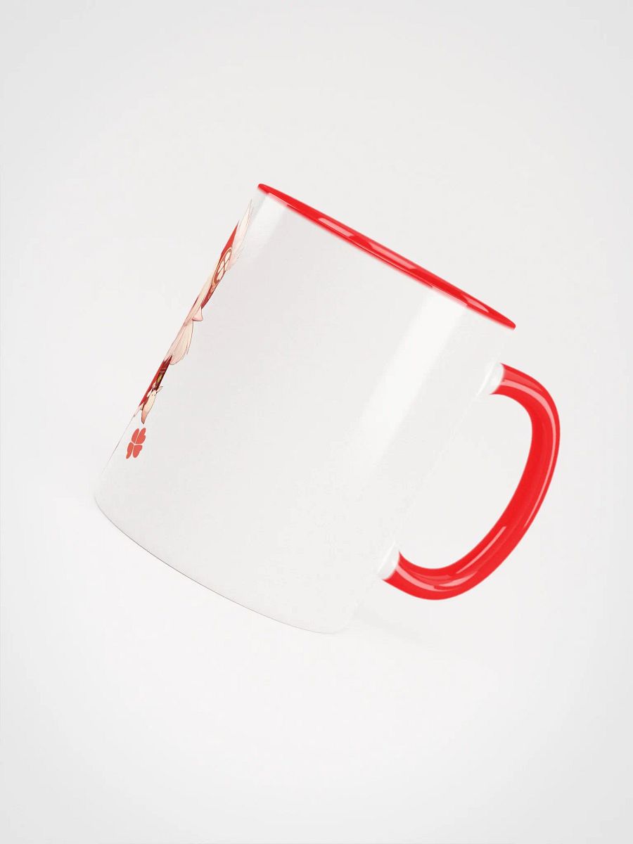 Klee Genshin Impact Ceramic Mug – Red Handle & Interior product image (5)