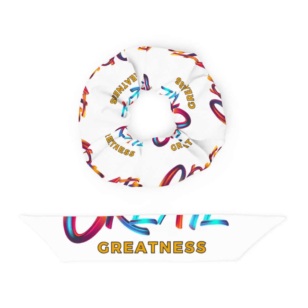Create Greatness All-Over Scrunchie product image (4)