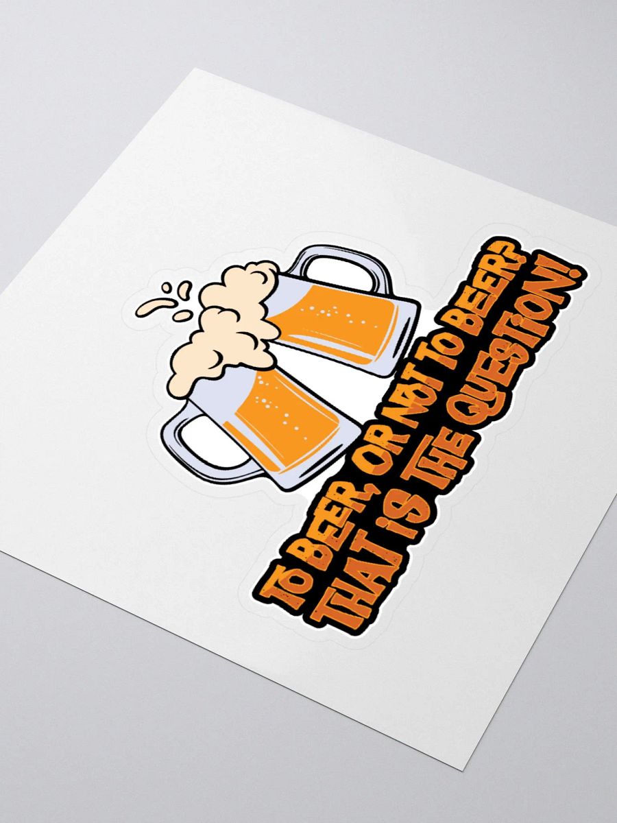 Add Some Beer Humor to Your Gear with This Sticker product image (7)