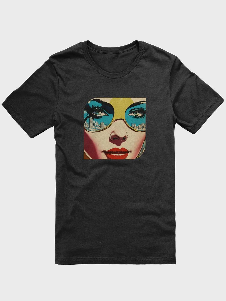 Blue Sunglasses Gal T-Shirt #1168 product image (1)