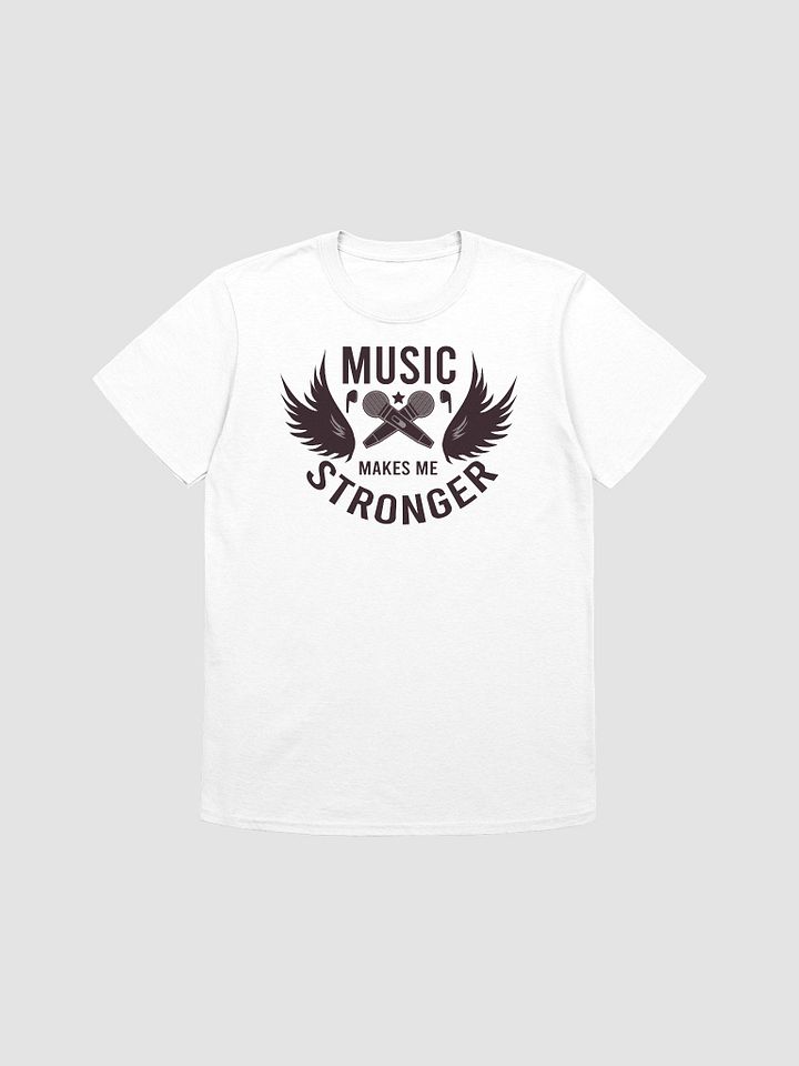 Vintage Music Makes Me Stronger Tee product image (1)