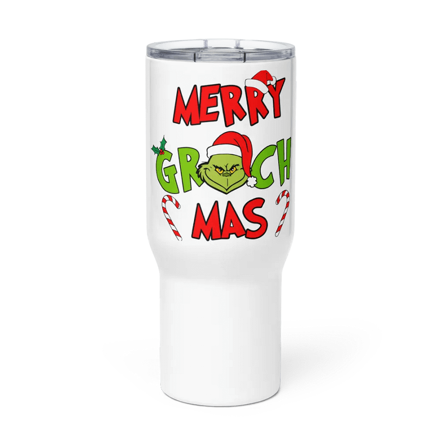 Grinchy Merry Travel Mug product image (3)
