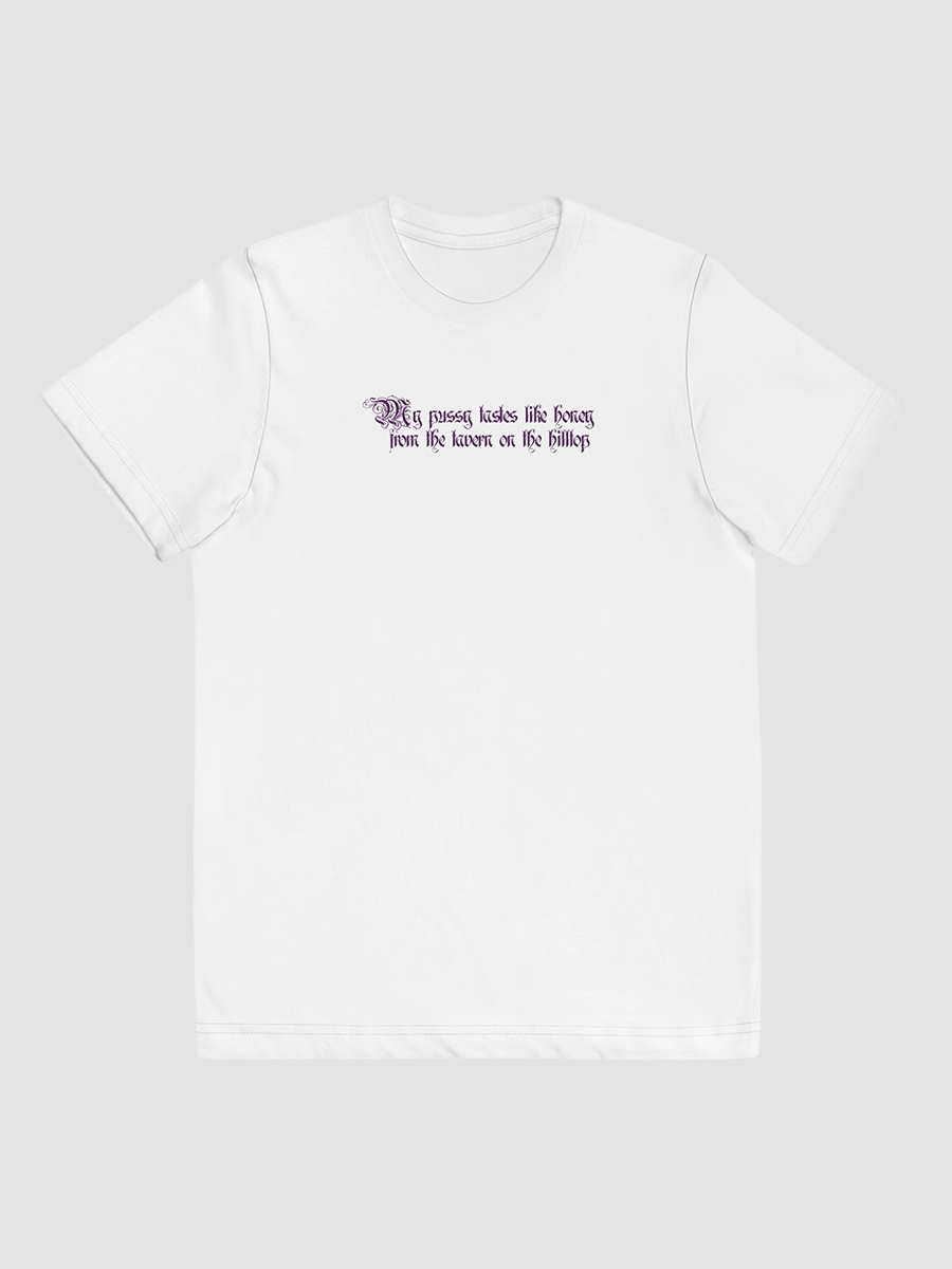 'My Pussy Tastes Like Honey From The Tavern...' Baby Tee (light colours / colours available) product image (1)