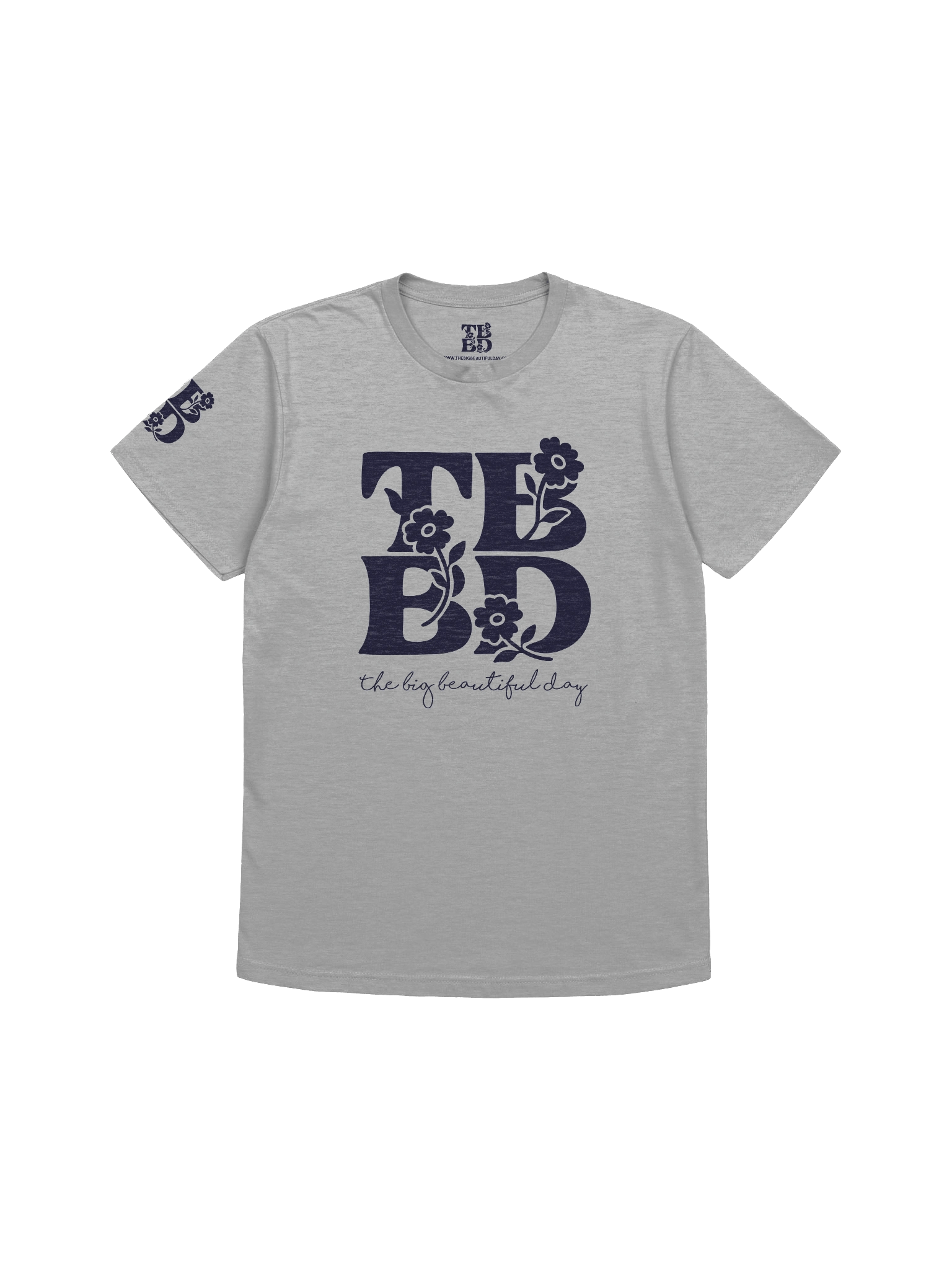 The Big Beautiful Day Floral Tee | Brand Next Level product image (3)