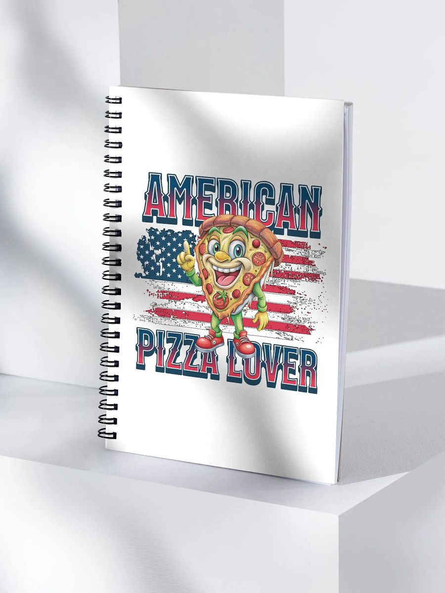 American Pizza Lover Spiral Notebook product image (3)
