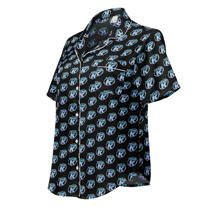 Team K 2000's Women's Short Sleeve Pajama Top product image (1)