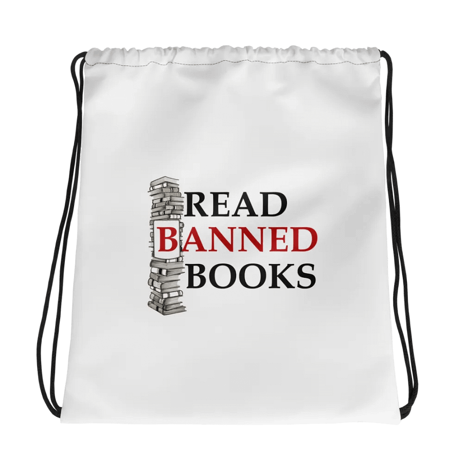 Read Banned Books Drawstring Bag product image (1)