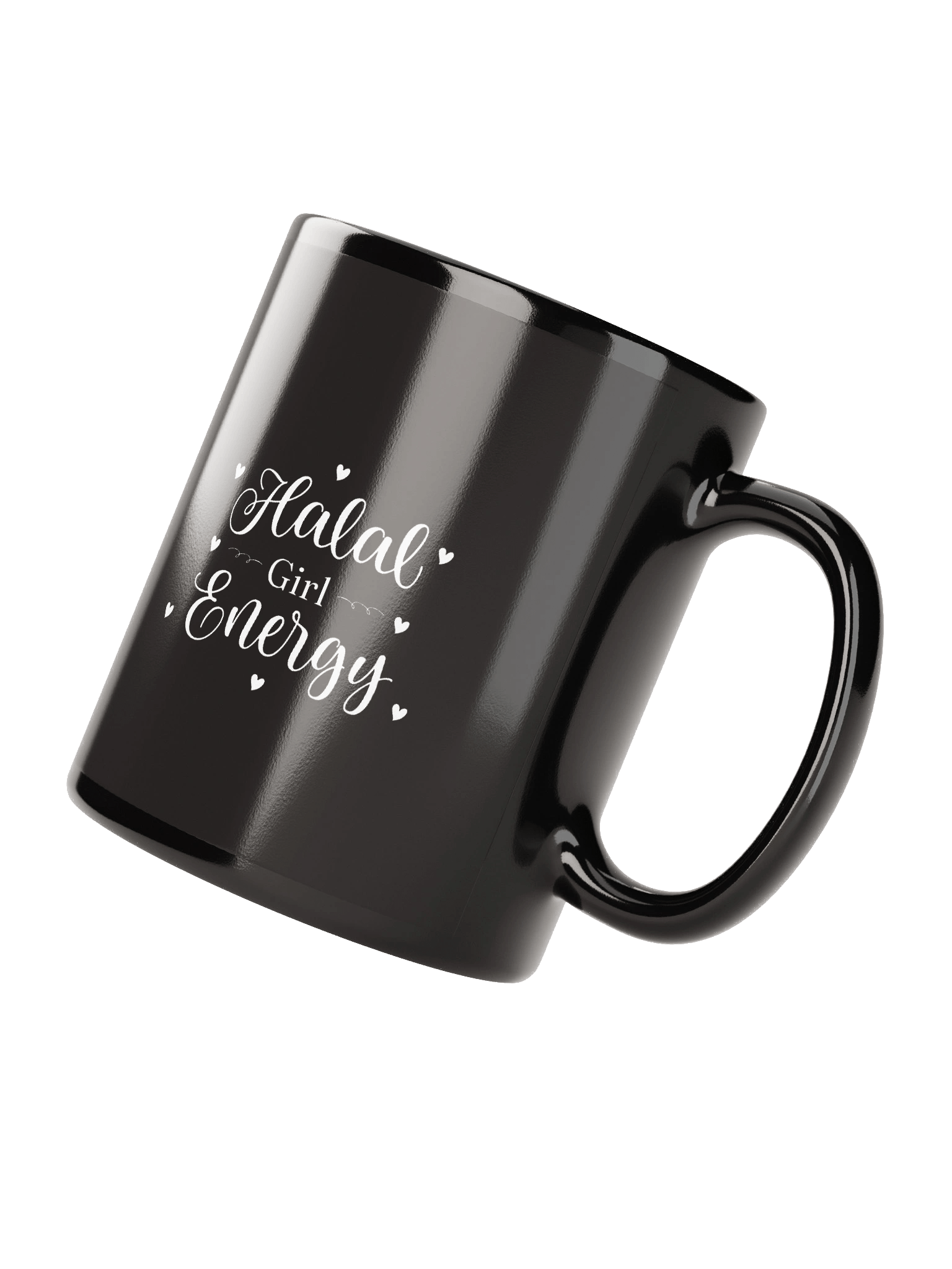 Glossy Black Halal Girl Energy Mug product image (4)