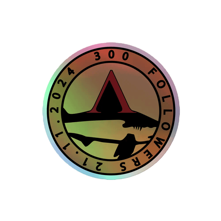 300 Followers Commemorative Sticker product image (2)