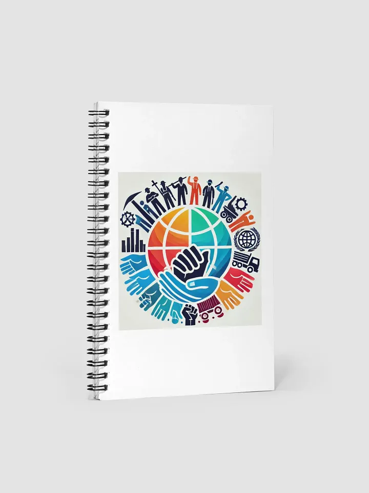 Global Unity Spiral Notebook product image (1)