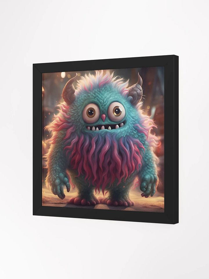 Framed Cute Monster Poster product image (2)