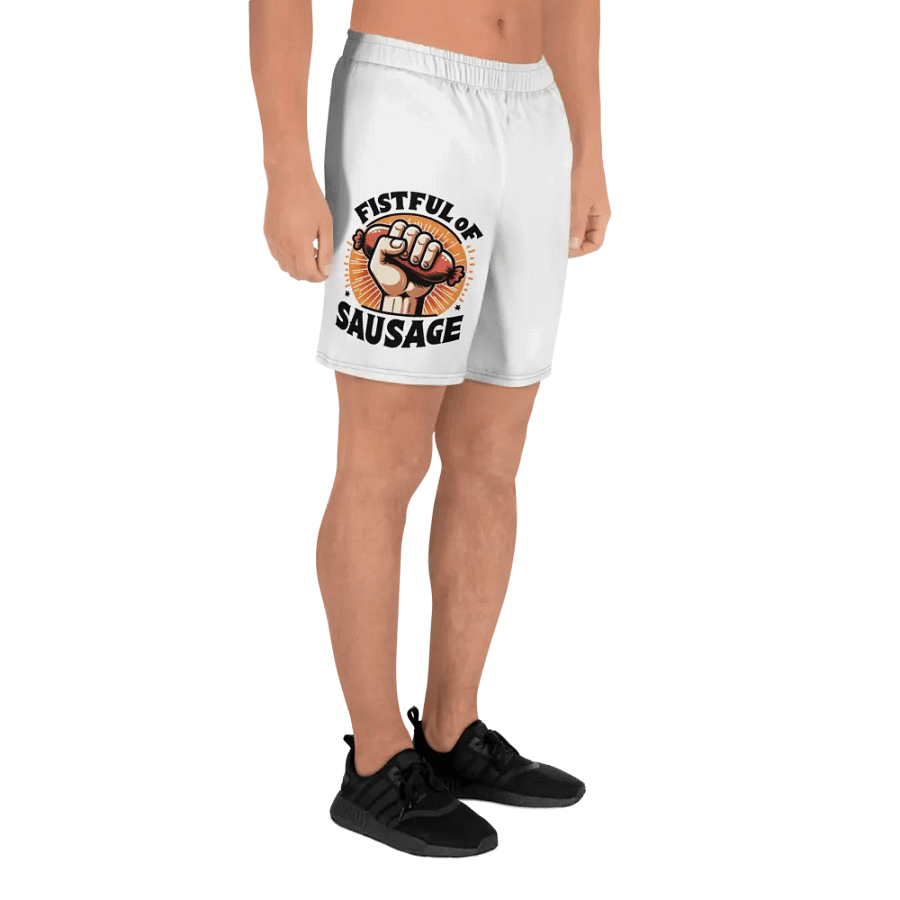 Fistfull of Sausage Athletic Shorts product image (6)