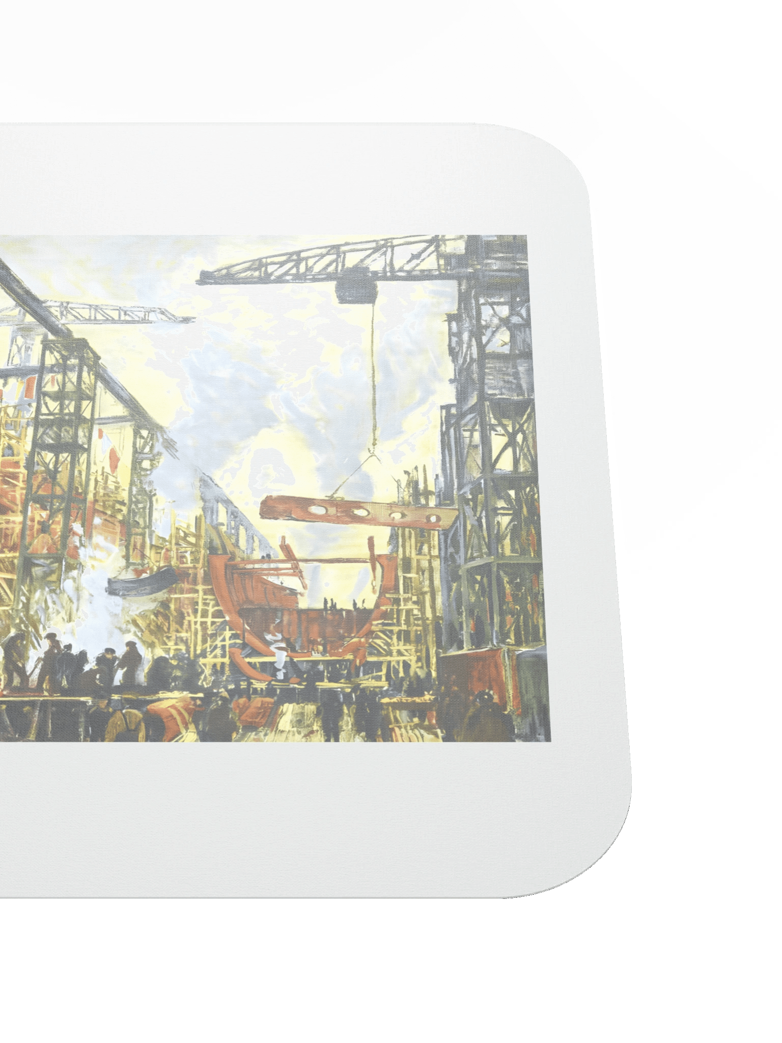 Patriotic Shipyard Mouse Pad product image (5)