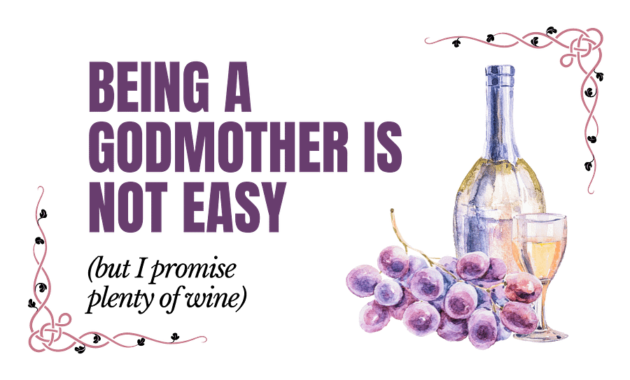 Funny godmother proposal gift for a wine lover soy wax vegan candle product image (5)