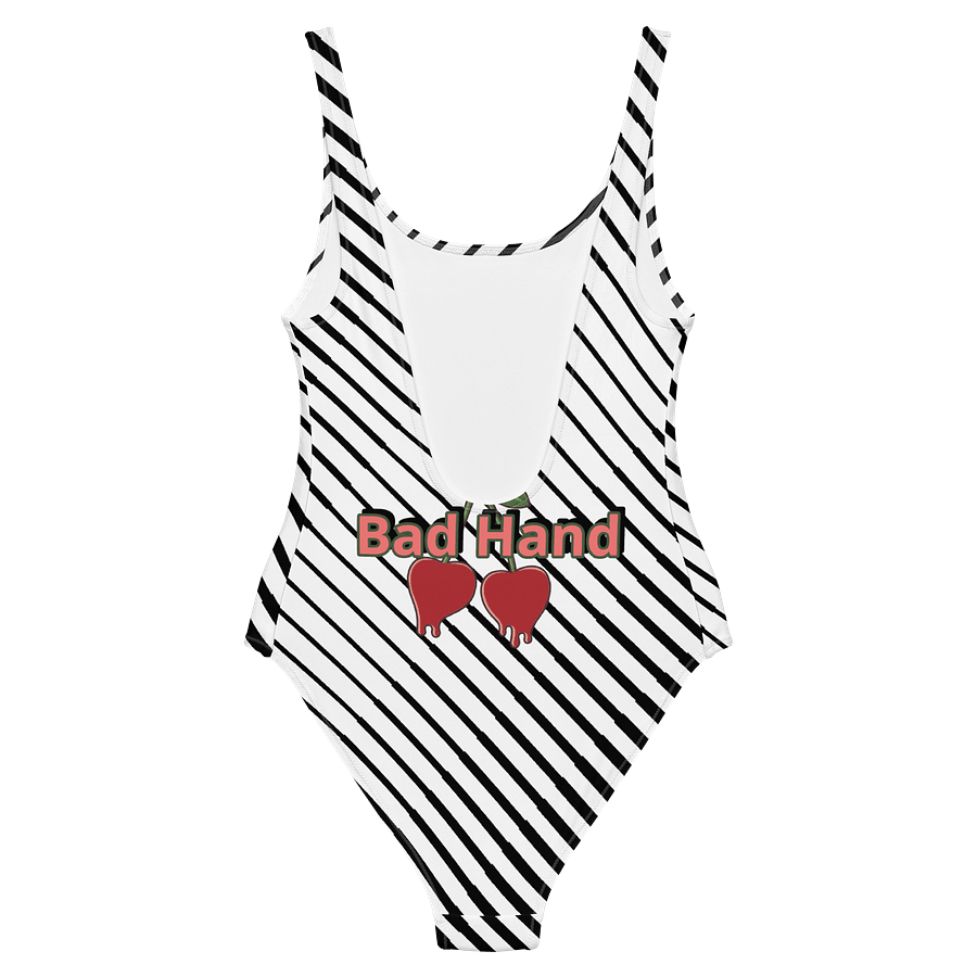 Black & White Swimming Suit (Cherry) product image (6)