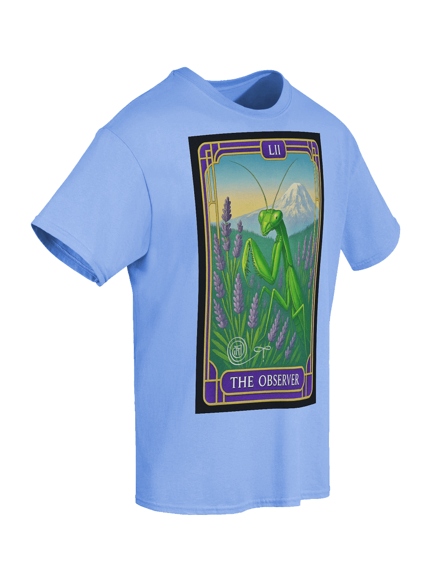The Observer Praying Mantis Tarot Card Tee product image (4)