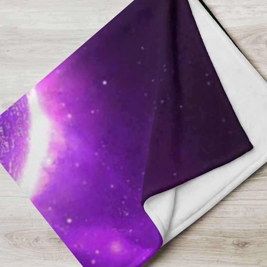 Green&Purple Space Blanket product image (17)
