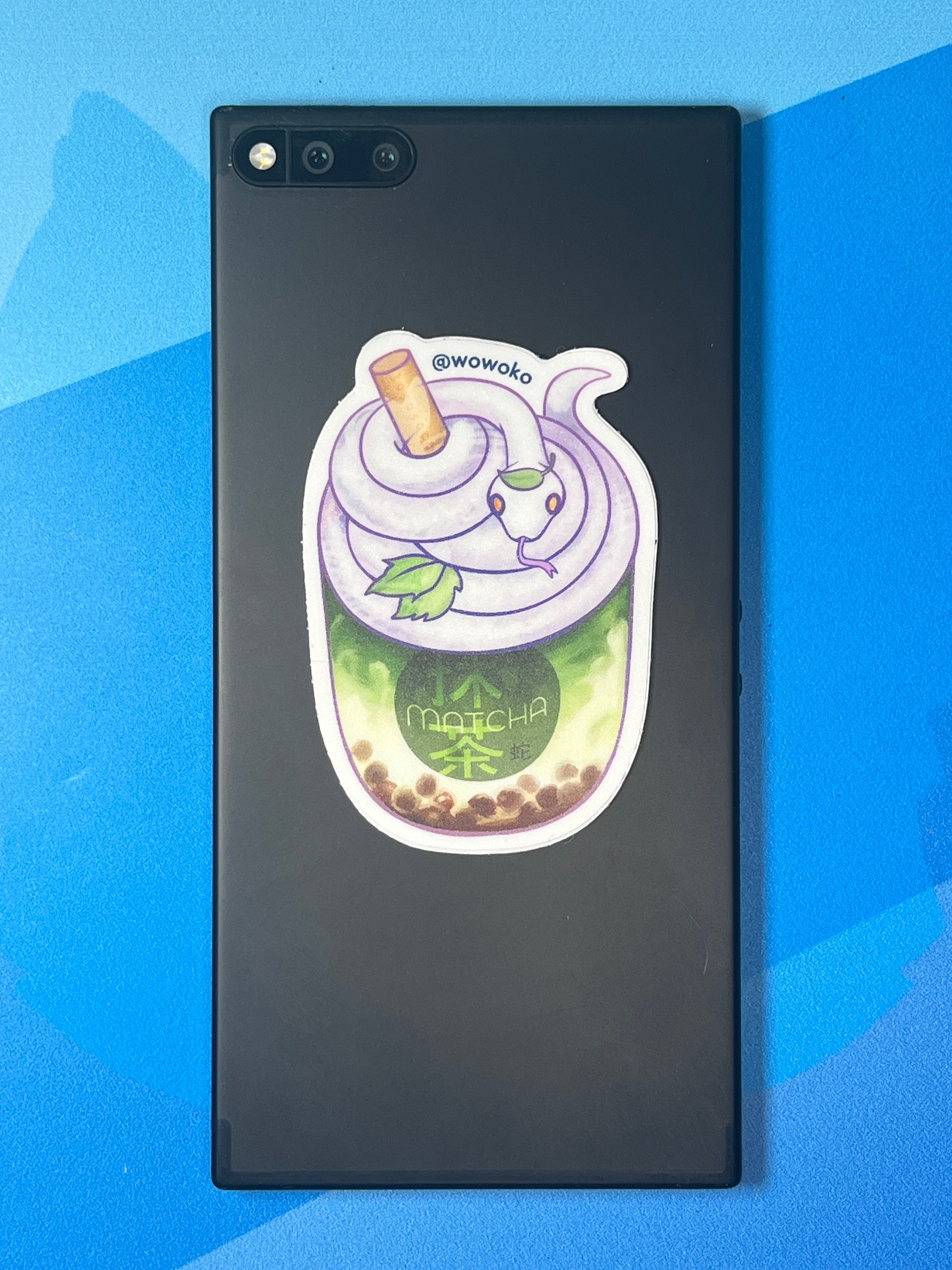 Zodiac Drink - Matcha Snake Green Tea - Sticker product image (2)