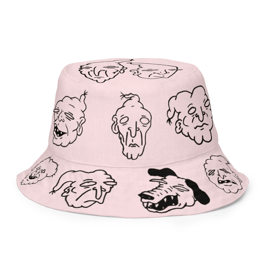 DOODLE BUCKET (PINK REVERSABLE) product image (1)